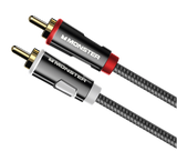 MONSTER ESSENTIALS CABLE AUDIO INTERCONNEXION 2RCA M/M 3M