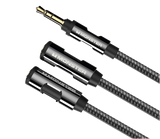 MONSTER ESSENTIALS MINICABLE REPARTITEUR AUDIO STEREOJACK3,5M 2X3,5F