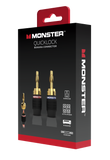 MONSTER ESSENTIALS CONNECTEUR QUICKLOCK FICHES BANANES 2X2