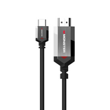 MONSTER CABLE USB C VERS HDMI ESSENTIALS UHD 4K HDR 60HZ 2M