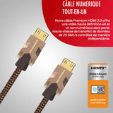 MONSTER CABLE HDMI M2000 UHD 4K HDR10+ 25GBPS 1.5M