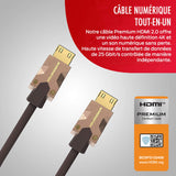 MONSTER CABLE HDMI M2000 UHD 4K HDR10+ 25GBPS 5M