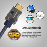 MONSTER CABLE HDMI 2.1 M3000 UHD 8K DOLBY VISION HDR 48GBPS 1.5M
