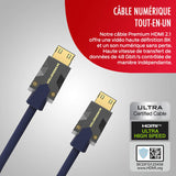 MONSTER CABLE HDMI 2.1 M3000 UHD 8K DOLBY VISION HDR 48GBPS 3M