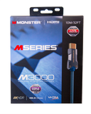 MONSTER CABLE HDMI 2.1 M3000 UHD 8K DOLBY VISION HDR 48GBPS AOC 15M