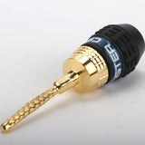 MONSTER QUICKLOCK MKII 4 X FICHES FLEXIBLES OR POUR CABLE ENCEINTE