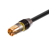 MONSTER MV2A CABLE ANTENNE DOUBLE BLINDAGE 3M