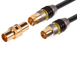 MONSTER MV2A QUAD CABLE ANTENNE QUADRUPLE BLINDAGE 1.5M