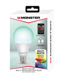 MONSTER ILLUMINESSENCE AMPOULE LED MULTICOLORE ET MULTI BLANC A19 E27