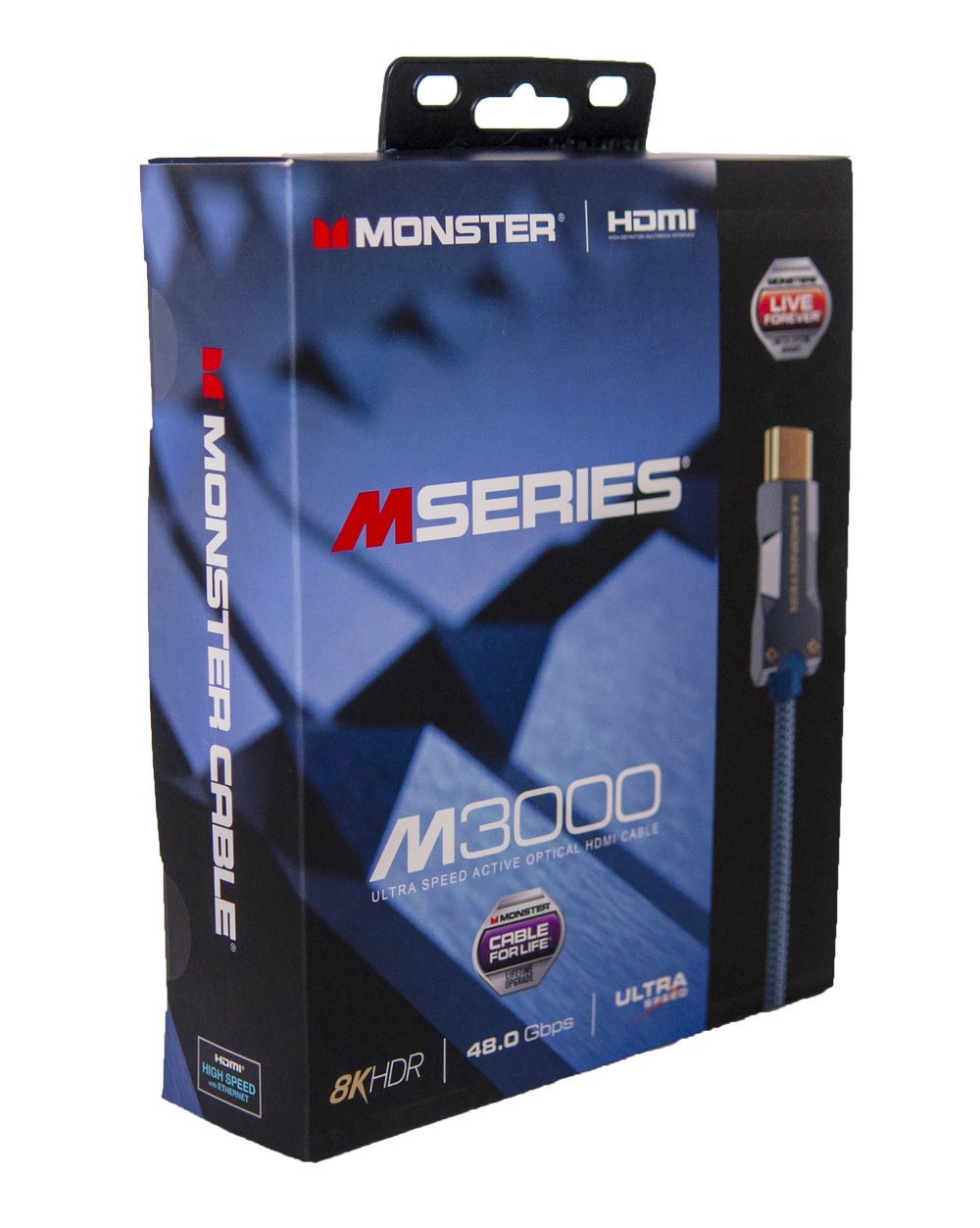 MONSTER CABLE HDMI M3000 UHD 8K DOLBY VISION HDR 48GBPS 20M