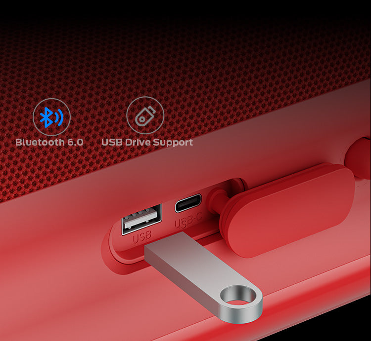 MONSTER ENCEINTE BLUETOOTH BLASTER TOWER ROUGE