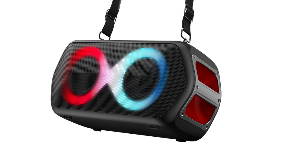 MONSTER PARTY SPEAKER CYCLE AVEC 2 MICROPHONES