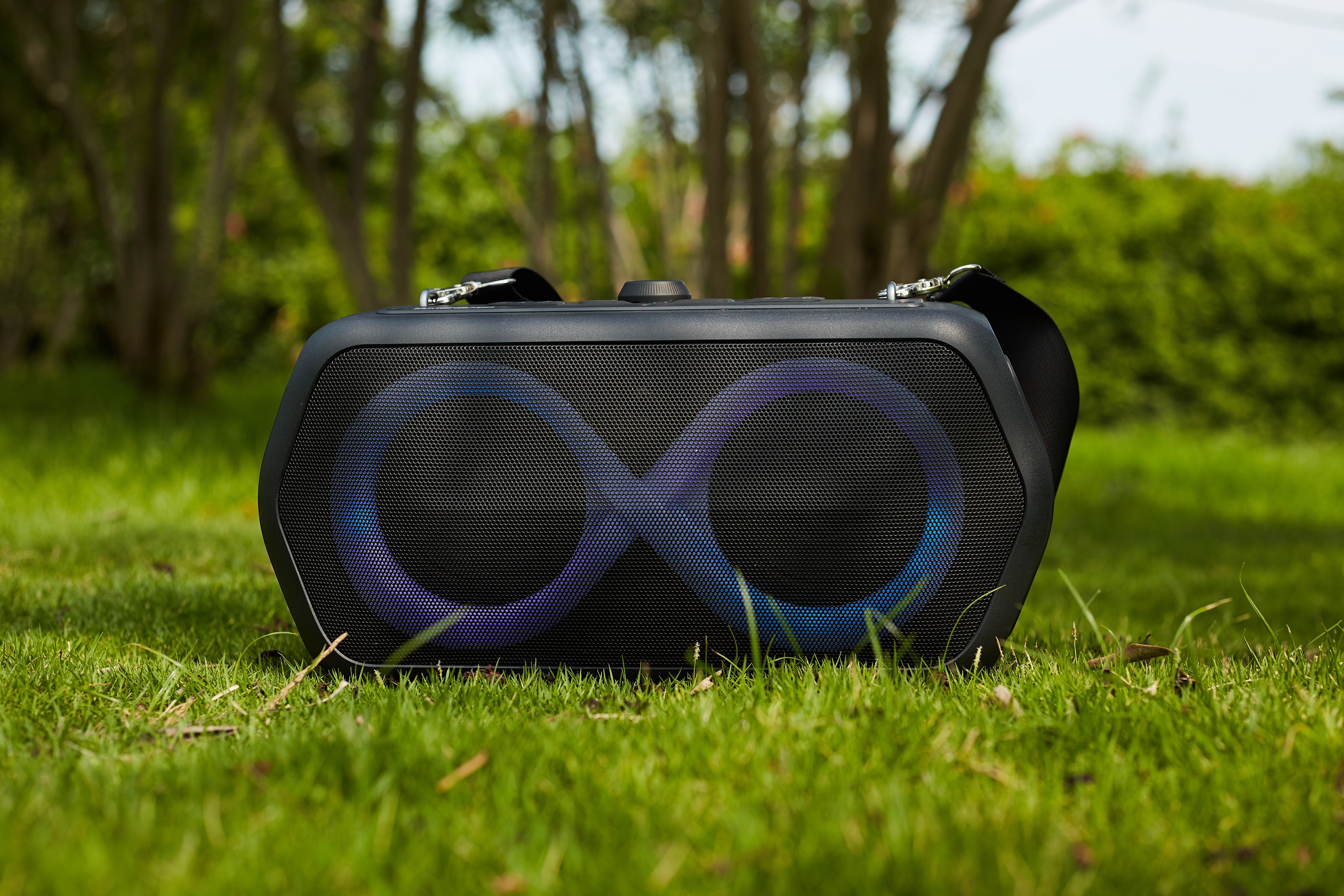 MONSTER PARTY SPEAKER MUSICBOX GO AVEC 2 MICROPHONES