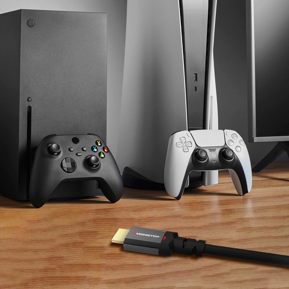 MONSTER CABLE HDMI PC GAMING UHD 4K- 144Hz 8K 60Hz DOLBY VISION HDR 48GBPS 1,80M