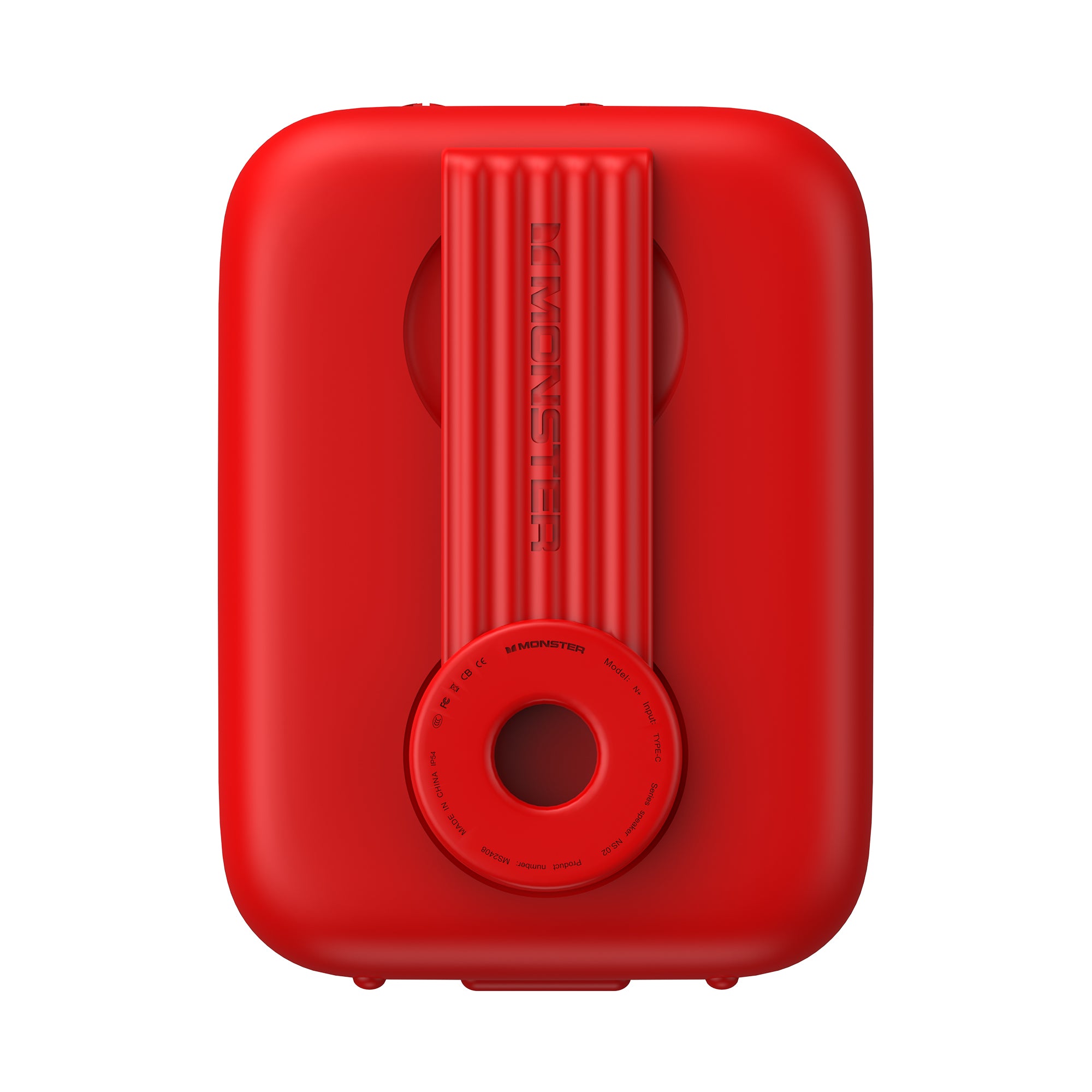 MONSTER ENCEINTE BLUETOOTH MICRO BLASTER ATOM ROUGE