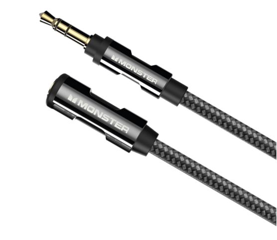 MONSTER ESSENTIALS EXTENTION CABLE AUDIO JACK3,5M VERS 3,5F 1,5M