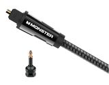 MONSTER ESSENTIALS CABLE AUDIO FIBRE OPTIQUE S/PDIF TOSLINK 1,5M