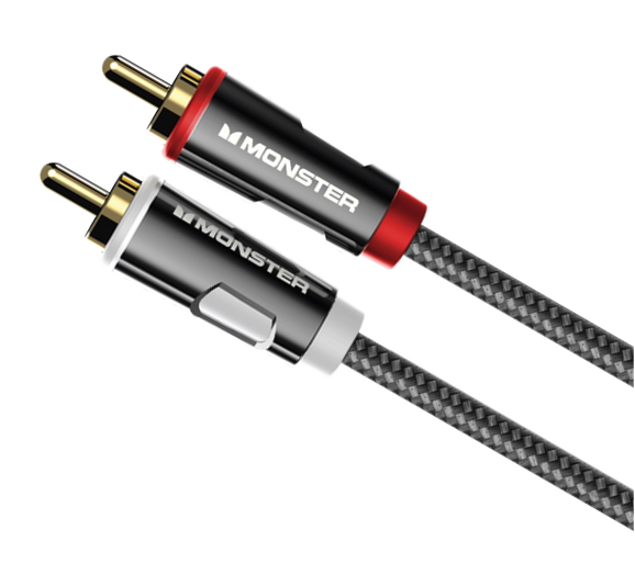 MONSTER ESSENTIALS CABLE AUDIO INTERCONNEXION 2RCA M/M 3M