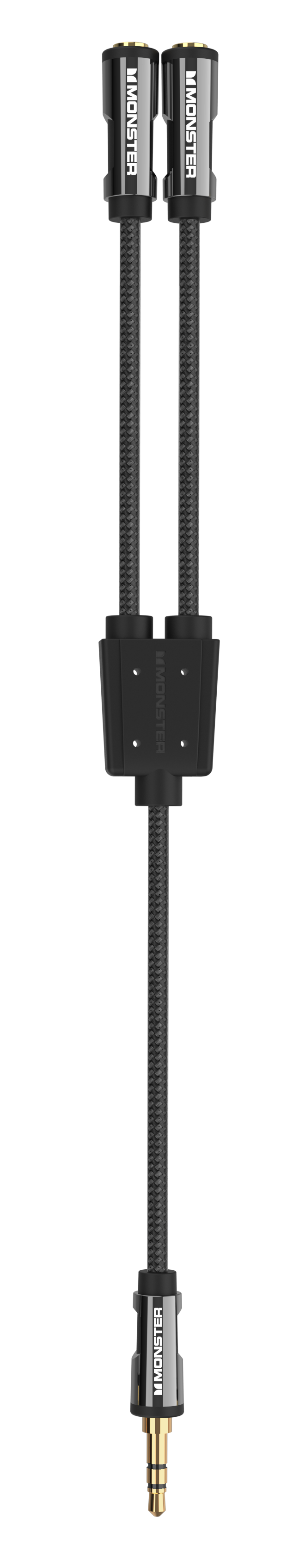 MONSTER ESSENTIALS MINICABLE REPARTITEUR AUDIO STEREOJACK3,5M  2X3,5F