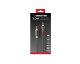 MONSTER ESSENTIALS CABLE AUDIO INTERCONNEXION 2RCA M/M 3M