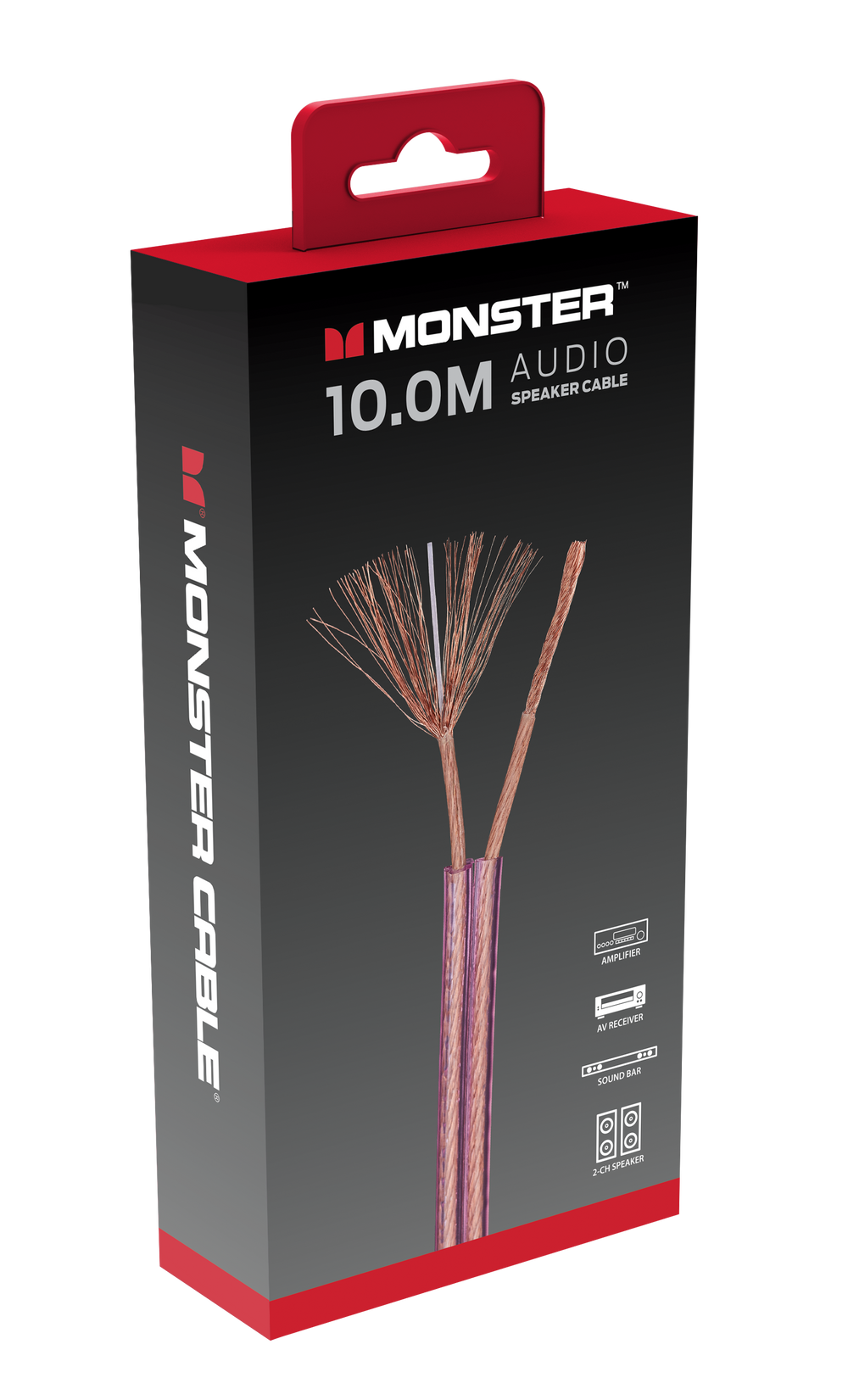 MONSTER ESSENTIALS CABLE AUDIO POUR HAUT-PARLEUR 5M